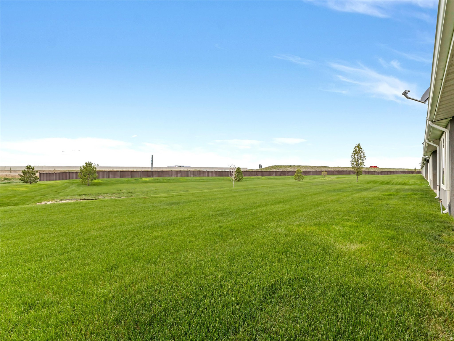 Community Green Space & Mountain Views
